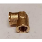 BSP BRASS CONNECTOR WITH FEMALE THREAD ANGLE EF21212